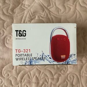 T&G TG-321 Black Portable Wireless Speaker